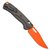 Карманный нож Benchmade Mini Taggedout orange CF (15533OR-01), изображение 2