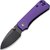 Маленький складной нож Civivi Baby Banter фиолетовый C19068S-4, Покрытие клинка: BSW (Black Stonewash), Цвет : Фиолетовый