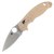 Кишеньковий ніж Spyderco Manix 2 CPM Cru-Wear Micarta Brown (C101MPCW2)