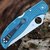Карманный нож Spyderco Stretch 2 XL Lightweight K390 FRN Blue (C258FPK390), изображение 6
