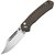 Кишеньковий ніж CJRB Bowie Pyrite AR-SFII Micarta OD Green (J1942-ODG)