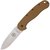 EDC нож Esee Knives Avispa AUS-8 Nylon Coyote brown (BRK1301CB), Покрытие клинка: Satin, Цвет : Коричневый, Марка стали: AUS-8 (8A), Материал рукояти: Нейлон