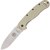 EDC нож Esee Knives Avispa AUS-8 Nylon Desert tan (BRK1301DT), Покрытие клинка: Satin, Цвет : Песочный, Марка стали: AUS-8 (8A), Материал рукояти: Нейлон