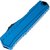 Автоматический выкидной нож Microtech Cypher II D/E Black Blade Standard Blue (1242-1BL), изображение 3