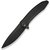Карманный нож Weknife Acuminal черный WE23070-1, Цвет : Чёрный