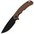 EDC ніж Artisan Tradition V2 Black Blade Brown (1702M-BBN), Колір: Brown