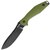 EDC нож Skif Adventure FB BSW Olive (FBL-003BSWOL), Покрытие клинка: BSW (Black Stonewash), Цвет : Оливковый