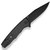 EDC нож Ocaso Strategy Carbon Fiber + G-10 Black (29BCB), Покрытие клинка: Black PVD , изображение 2