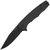 EDC нож Ocaso Strategy Carbon Fiber + G-10 Black (29BCB), Покрытие клинка: Black PVD 