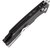 EDC нож San Ren Mu Retreiver микарта черный (9203-MB), Покрытие клинка: Satin, Цвет : Чёрный, изображение 2