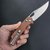 EDC ніж San Ren Mu Retreiver мікарта коричневий (9203-MN2), Покриття клинка: Satin, Колір: Коричневий, зображення 6