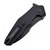 EDC нож Hightron Mini Ventura черный (HK05BLKBS), Покрытие клинка: BSW (Black Stonewash), Цвет : Чёрный, изображение 3