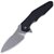 EDC нож Hightron Mini Ventura черный (HK05BLKS), Покрытие клинка: SW (Stonewash), Цвет : Чёрный