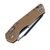 Кишеньковий ніж Microtech MSI SE, fluted black, tan (210-1FLGTTA), Колір: Коричневий, зображення 4