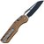 Кишеньковий ніж Microtech MSI SE, fluted black, tan (210-1FLGTTA), Колір: Коричневий, зображення 2