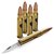 Маленький складаний ніж Maserin Miniature Bullet cal.30-06 (72), зображення 2