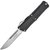 Автоматический выкидной нож Microtech Combat Troodon LT S/E OTF, stonewash, черный (1143-11)