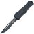 Автоматичний викидний ніж Microtech Hera II OTF, recurve tactical, чорний (1705-1T)