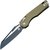 Кишеньковий ніж Microtech MSI SE OD green (210-1FLGTOD), Колір: Зелений