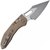 Кишеньковий ніж Microtech Stitch tan (169RL-10APFLGTTA), Колір: Коричневий, зображення 2