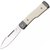 Джентльменський ніж Fox Gunstock M390 Bison Micarta Titanium White (FX-558 BO)