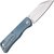 Маленький складной нож Black Fox Teeny Micarta Blue (BF-785 MIBL), Цвет : Синий, изображение 2