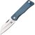 Маленький складной нож Black Fox Teeny Micarta Blue (BF-785 MIBL), Цвет : Синий
