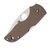 Колекційний ніж Spyderco Lil Native Sprint Run BackLock Brown (C230MBGPBN15V), зображення 3