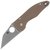 Нож для самообороны Spyderco MicroJimbo Sprint Run Brown (C264GPBN15V)