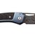 Колекційний ніж Lionsteel Twain Damascus Titanium Carbon Fiber Blue (TW D BL), зображення 5