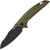 EDC нож Skif Vulture BSW Olive (OL-008DBSWOL), Покрытие клинка: BSW (Black Stonewash), Цвет : Оливковый