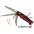 Нож Victorinox Delemont, RangerGrip 58 Hunter, 130 мм, красный/черный 0.9683.MC