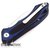 Нож Bestech Knife BELUGA Black+ Blue BG11G-2