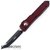 Нож Microtech Ultratech Tanto Point Black Blade merlot red 123-1MR