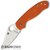 Нож Spyderco Para 3 Sprint Run, FRN, REX 45 оранжевый (C223PBORE)