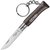 Маленький складной нож Opinel Keychain №4 Inox коричневый (002268), Цвет : Коричневый, Материал рукояти: Бук