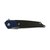 Ніж Amare Knives "Pocket Peak Folder" синій 201801, Колір: Чорний/Синій, Марка сталі: Sandvik 14C28N, Матеріал рукояті: Склотекстоліт (G10), зображення 4
