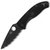 Ніж Spyderco Tenacious Black Blade FRN, серрейтор (C122SBBK)