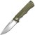 Нож Mr. Blade Split green (D2 steel)