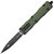 Нож Microtech Dirac Double Edge Black Blade olive green 225-1OD