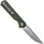 Кишеньковий ніж Fox Revolver, Micarta green (BF-740OD), зображення 2