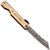 Карманный нож Higonokami Hoseki Damascus 01PE311, Цвет : Gold , Марка стали: Дамасская сталь, Материал рукояти: Латунь, изображение 2