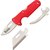 Кишеньковий ніж Cold Steel Click-N-Cut red (CS-40AT), Колір: Червоний, зображення 3
