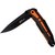 Нож Mtech MT-A1077OR, Цвет : Чёрный/Оранжевый, Марка стали: 3Cr13, Материал рукояти: Алюміній, изображение 5