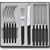 Набор кухонный Victorinox Swiss Modern Table Set 12шт черный 6.9093.11W.12, Цвет: Чёрный