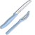 Набор кухонный Victorinox SwissClassic Paring Set 2шт голубой 6.7116.21L22, Цвет: Голубой