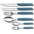 Ложка Victorinox Swiss Modern Table синій 6.9036.082, Колір: Синій, зображення 2
