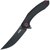 Кишеньковий ніж CJRB Gobi Black Blade black (J1906-BBK), Колір: Чорний, Марка сталі: AR-RPM9, Матеріал рукояті: Склотекстоліт (G10)