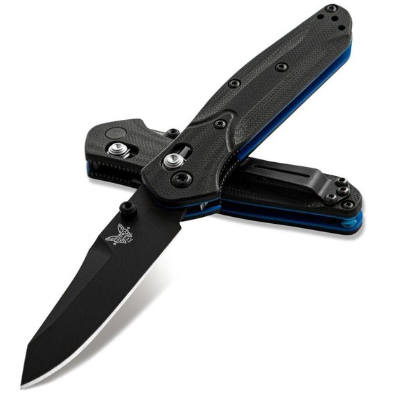Кишеньковий ніж Benchmade Mini Osborne Reverse Tanto AXS 945BK-1, зображення 2