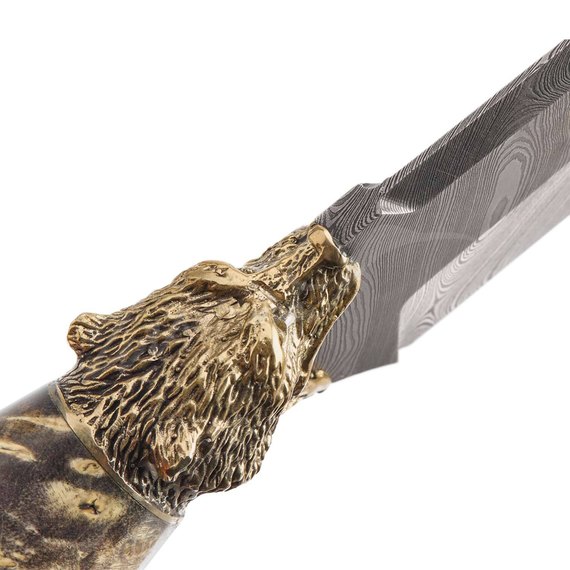 Нож R.A.Knives Гризли, Дамаск RAGRD, изображение 5